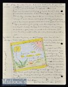 American Serial Killer – Dennis Rader (b.1945) Original Hand Written Letter – a hand written letter^