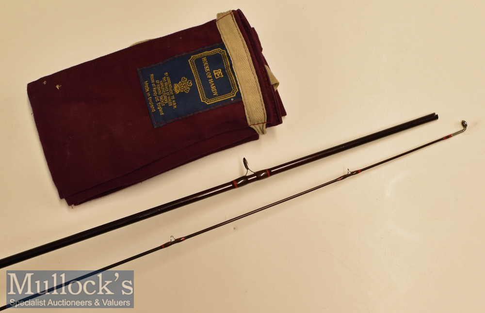 Hardy Bros Sovereign 9ft Fly Rod IGPZ7822 with broken top section^ o/w in good condition^ in maker’s - Image 2 of 3