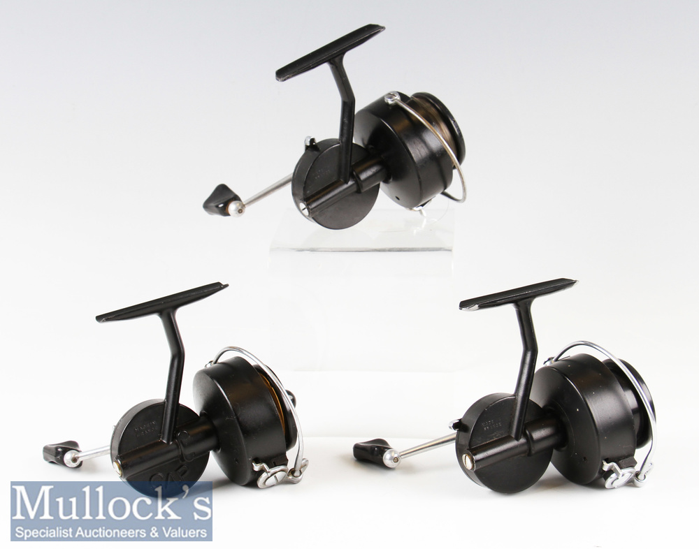 2x Mitchell 314 Spinning Reels full bail arm LHW French made and a CAP spinning reel with full - Image 2 of 2