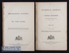 Miscellaneous Statistics of the United Kingdom 1857 Documents covers population^ education^