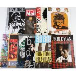 Bob Dylan Programme/Brochure Selection to include In Show and concert Bob Dylan^ Bob Dylan Temples