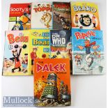 Selection of Various Children’s Annuals to include The Dr Who Annual^ The Victor Book For Boys^