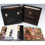 Selection of Bob Dylan Related Vinyl Records including Infidels^ Slow Train Coming^ Masterpieces