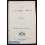 Ireland – The Agricultural Statistics of Ireland for the Year 1857 HMSO^ disbound^ shows land