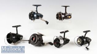 6x Assorted Spinning Reels including Daiwa No. 7250RL^ Winfield Young Angler II^ Morritt’s