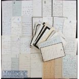 Selection of 19th Century Letters and Correspondence to General Sir Martin Dillon (1826-1913) appear
