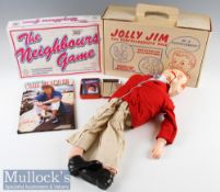 Jolly Jim ‘The Ventriloquist Doll’ in good overall condition^ with original box^ together with ‘