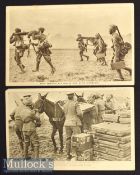 WWI Sikh Soldier Postcards – Indian Troops in the New Forest Unloading Ammunition and Sikhs
