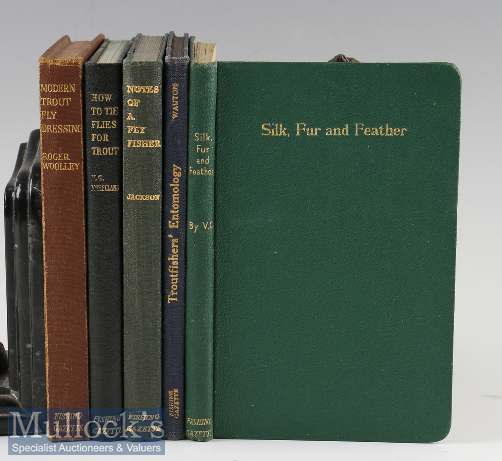 Small Trout Fishing Angling Books Selection – including^ V C Skues; Silk^ Fur and Feather^ 1950^