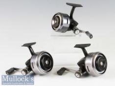 3x Abu Closed Faced Spinning Reels^ 506 and 2x 508 reels^ all run smooth^ all in well used