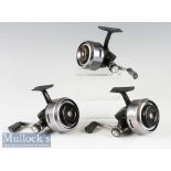 3x Abu Closed Faced Spinning Reels^ 506 and 2x 508 reels^ all run smooth^ all in well used