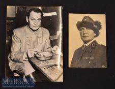 WWII Hermann Göring Signed Postcard depicted in Military uniform^ signed in ink to the front^