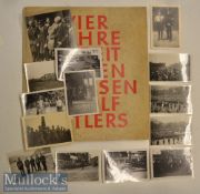 1937 Four Years of Motorway Construction Book by A Hitler^ some of them showing the opening of the