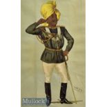 Lieutenant General Sir Pratap Singh (1845-1922) Vanity Fair Colour Print the Maharaja of Idar^