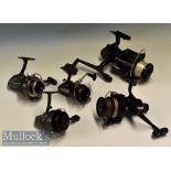 Selection of Various spinning fishing reels to include Shakespeare OMNI-X 050^ Shakespeare Noris