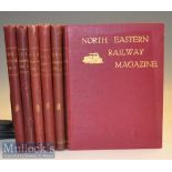 North Eastern Railway Magazine Volumes 1-6 - Vol I begins 1912^ running through to 1916 Vol VI all