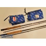 Daiwa Osprey Carbon Pro-Fly 9ft Fly Rod 2 piece #4-6^ PF-9^ in good condition with maker’s cloth
