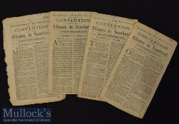 A Continuation of the Proceedings of the Convention of the Estates in Scotland – 1689 includes 4x