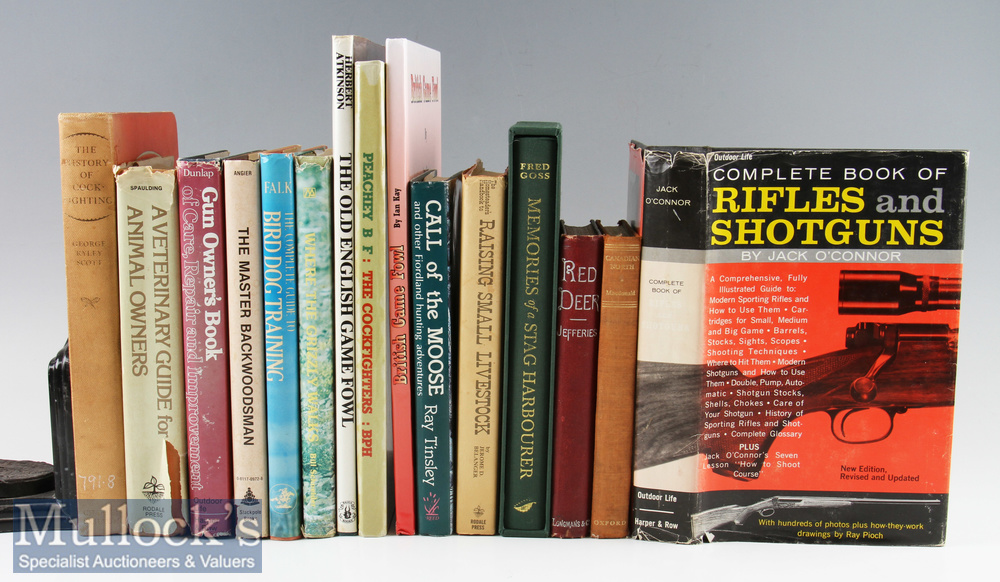 Selection of Various Books to include Red Deer^ Canadian North^ A Veterinary Guide for Animal