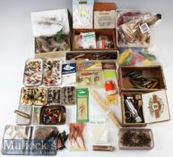 Mixed Selection of Fishing Accessories to include Wheatley fly tins^ smaller alloy fly tins^ one
