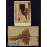 Whitby Abbey - Original Photograph by Frank Sutcliffe^ c1880s Cabinet Photograph Fine original