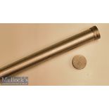 Hardy’s Sovereign Alloy Rod Tube engraved lid ‘Hardy’s Sovereign Length 8ft Weight 2oz 71 gms’