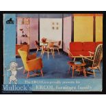 Ercol Furniture Ltd.^ High Wycombe^ Bucks Catalogue c1950s An attractive 40 page catalogue with both