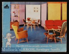 Ercol Furniture Ltd.^ High Wycombe^ Bucks Catalogue c1950s An attractive 40 page catalogue with both
