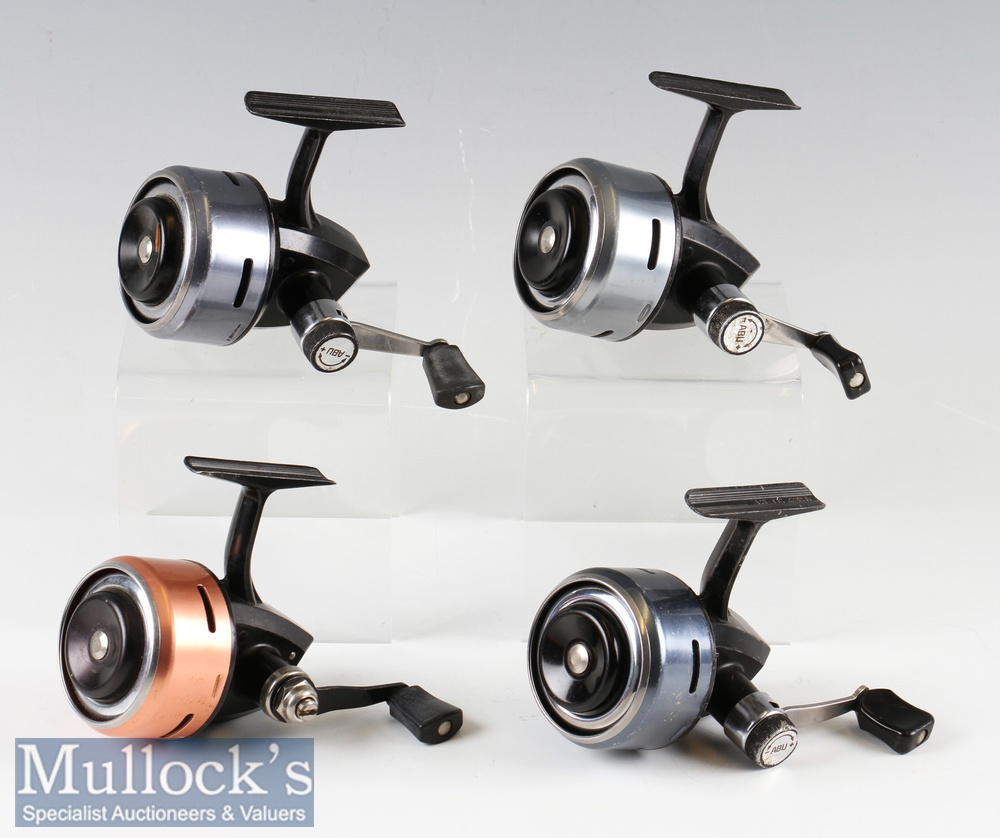 Abu Closed Faced Fixed Spool Reels (4) including 3x 506 and a 503^ all in various used conditions^