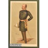 Lieutenant General Sir James Charlemagne Dorner (1834-1893) Vanity Fair Colour Print was Commander