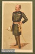 Lieutenant General Sir James Charlemagne Dorner (1834-1893) Vanity Fair Colour Print was Commander