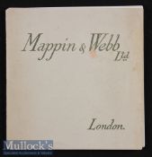 Mappin & Webb Ltd 1920 Brochure - an attractive 32 page catalogue illustrating and detailing with