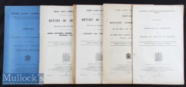 Ireland – Irish Land Commission Report 1919/20 Return of Advances^ Report of the Estate