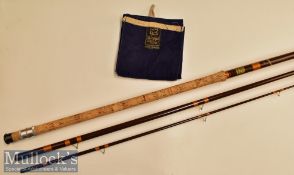 Hardy Bros Matchmaker 13ft Glass Fibre Course Rod 3 piece 396cm above cork handle^ appears in good