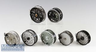 Mixed Selection of Fly Reels (7) including 3x Daiwa reels F240^ 809 and 231^ Olympic 4340^ Twin Fish