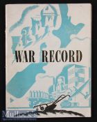 War Record of New Zealand Publication 1946 Published in Wellington^ New Zealand A 62 page