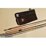 Daiwa ‘TrueFlight’ Model TFT906 #6 9ft fly rod 2 piece^ in maker’s bag^ plus Daiwa Amorphous Whisker