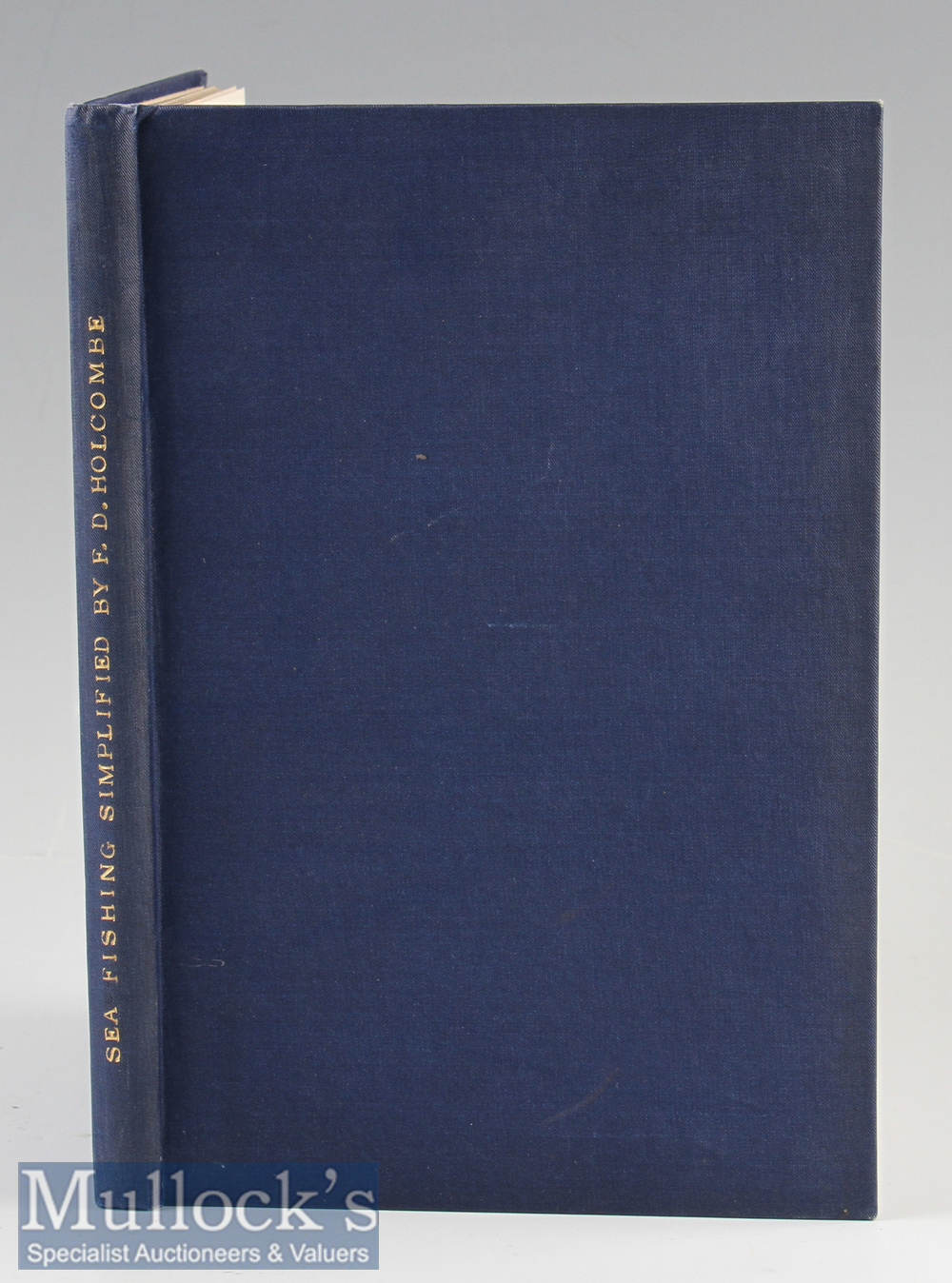 Holcombe^ F D – Sea Fishing Simplified^ c1920^ illustrated adverts^ original front paper cover