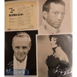 Selection of Entertainment Autographs all on photographs and include Paul Jones (Manfred Mann)^ Eric