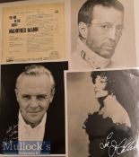 Selection of Entertainment Autographs all on photographs and include Paul Jones (Manfred Mann)^ Eric
