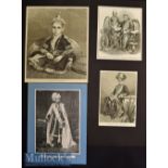 India – Selection of 19th Century Original Engravings of Maharajas such as The Nizam of Hyderabad