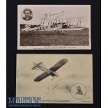 Aviation Autograph – Alfred Leblanc Signed Postcard a French pioneer of aviation^ inscribed to the