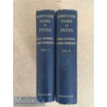 Forty One Years in India Books by Field Marshall Lord Roberts in 2 volumes first edition c1897