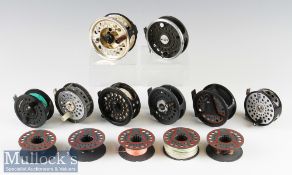 Mixed Selection of Fly Reels (8) including Masterline XL 6-8. Cortland Vista D S^ System 1 678^