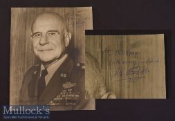 Aviation Autograph – General JH Doolittle Signed Photograph an American General and aviation