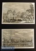 India & Punjab – Holy Tank and Temple of the Sikhs^ Umritzir 1858 Original Engravings measures