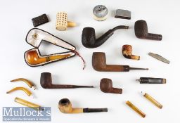 Selection of Smoking Accessories to include a selection of Pipes with ‘Made In Austria’ case^
