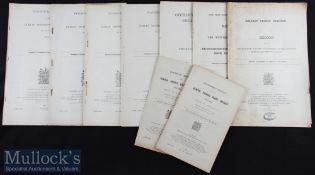 Ireland – Statistical Tables for the Dublin Metropolitan Police for the years 1916 to 1919 shows