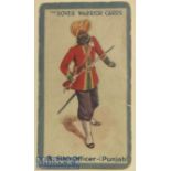Original the ‘the rover warrior cards’ the Sikh officer from the Punjab c1900s