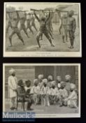 Burma / Sikh - The New Regiments for Service in Burma original engravings Physical Training With